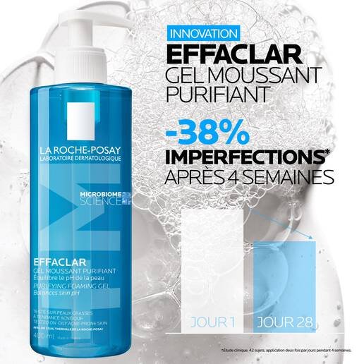 Gel Moussant Purifiant Effaclar – La Roche-Posay Dakar chez Bonusta.sn – Image 5