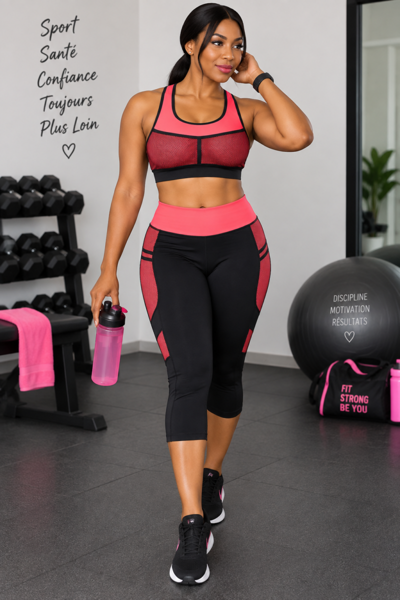 ensemble-sport-femme-imprime-feuillage-tropical-multicolore-brassiere-legging-taille-38-40-destockage